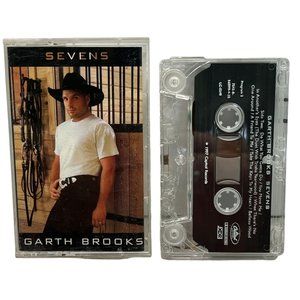 Garth Brooks Sevens 1997 Cassette Tape Country Longneck Bottle